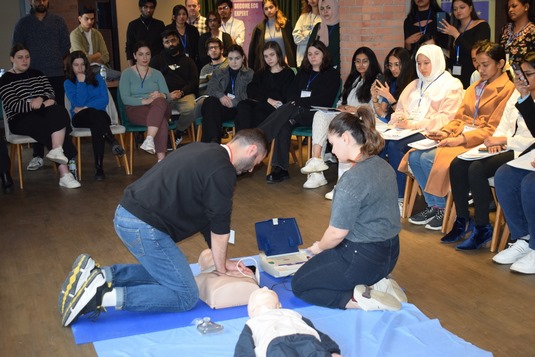 First Aid Training for the Population of Bakuriani