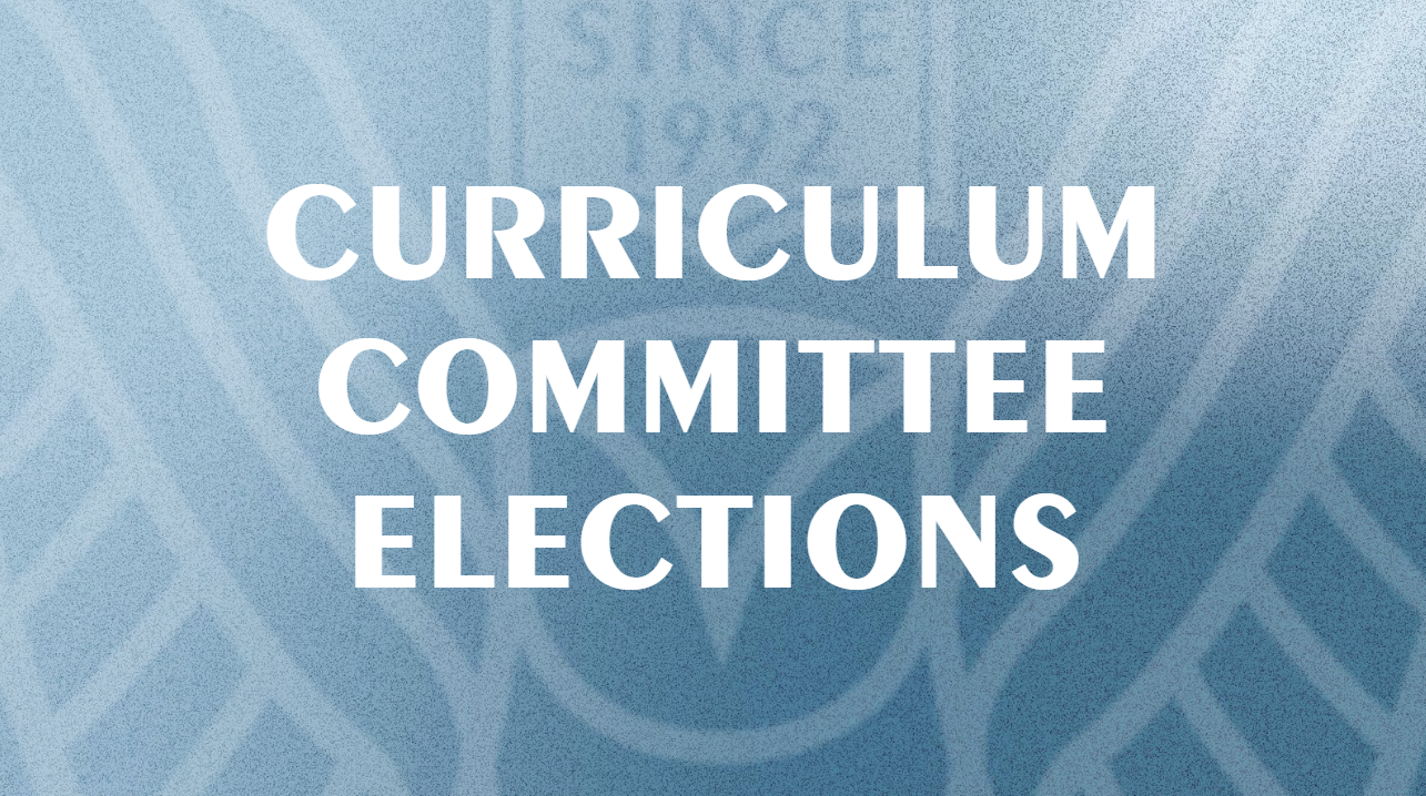 კურიკულუმის კომიტეტში სტუდენტთა წარმომადგენლების არჩევნები