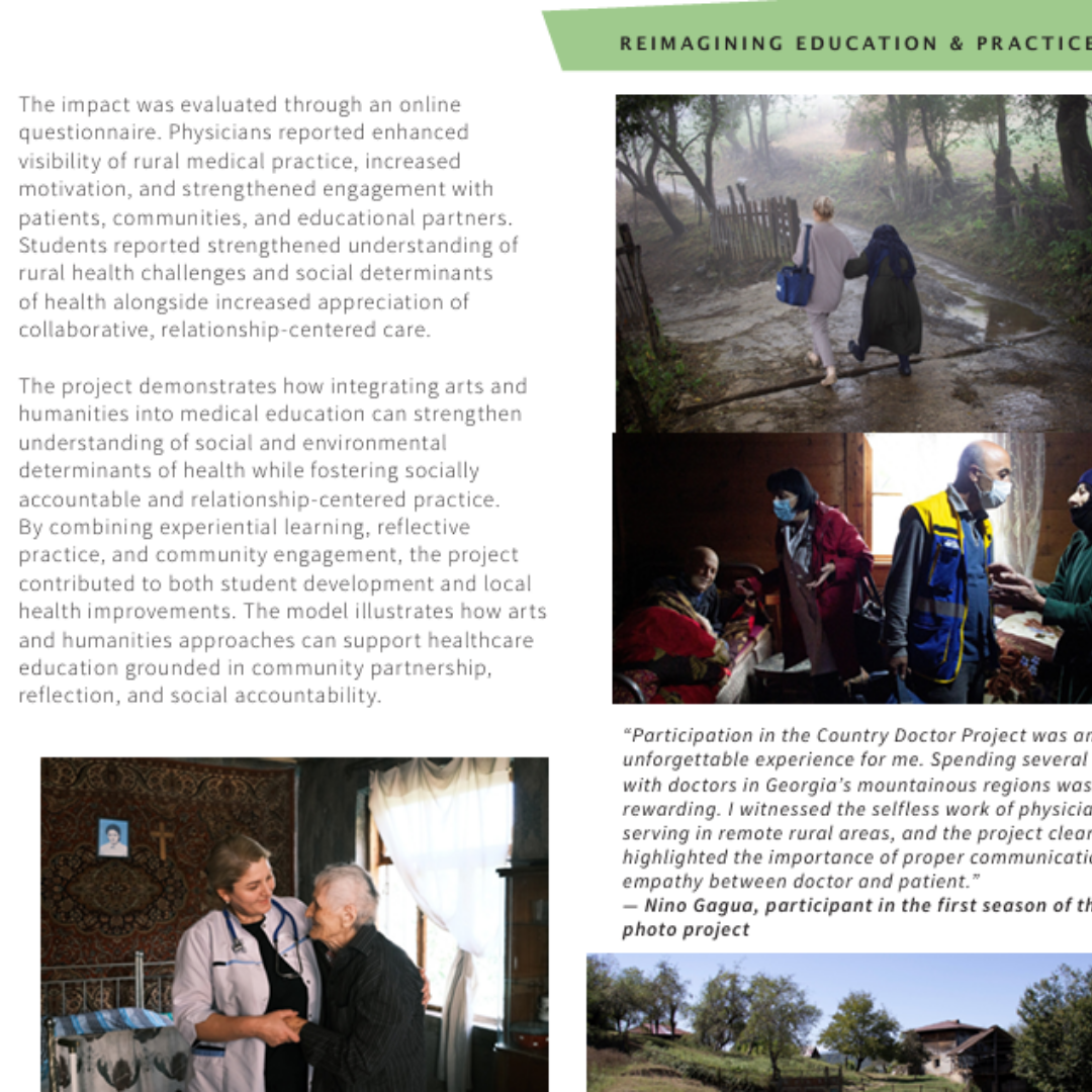 TMA's "Six Days of a Country Doctor" Featured in Together: Stories of Collective Impact
